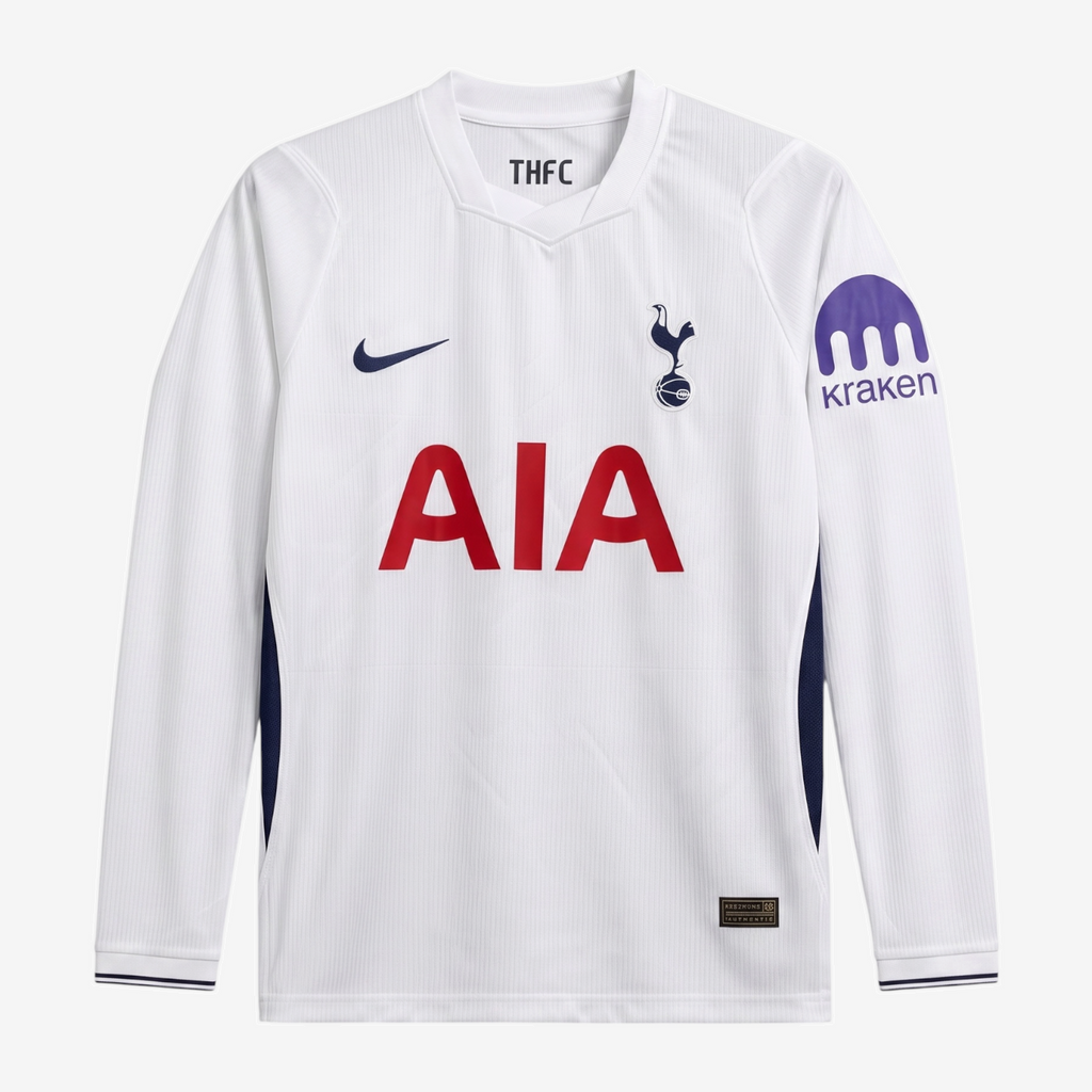 Tottenham Home 26/27 Men's Long Sleeve Shirt