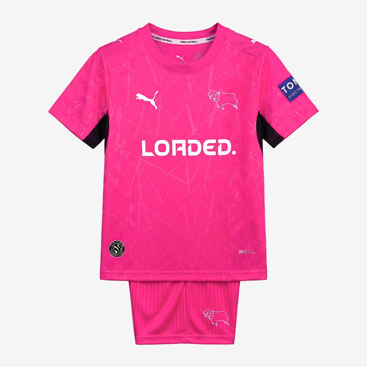 Derby County Away 26/27 Kids Shirt Kit