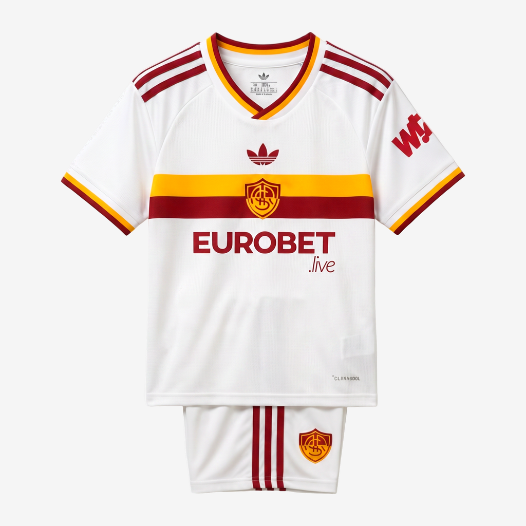 Roma Away 26/27 Kids Shirt Kit