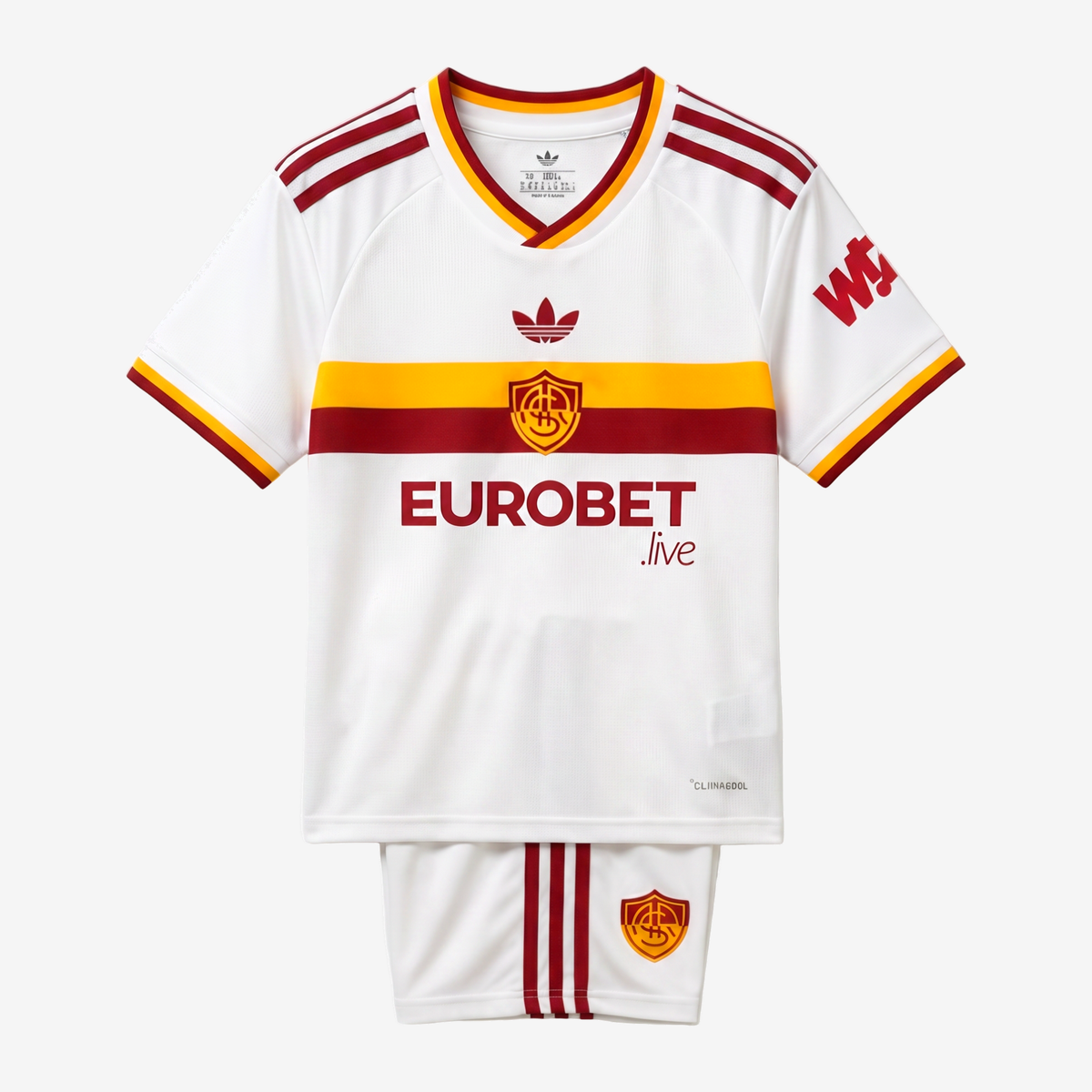 Roma Away 26/27 Kids Shirt Kit
