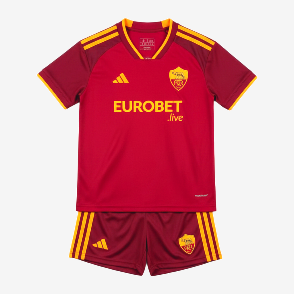 Roma Home 26/27 Kids Shirt Kit