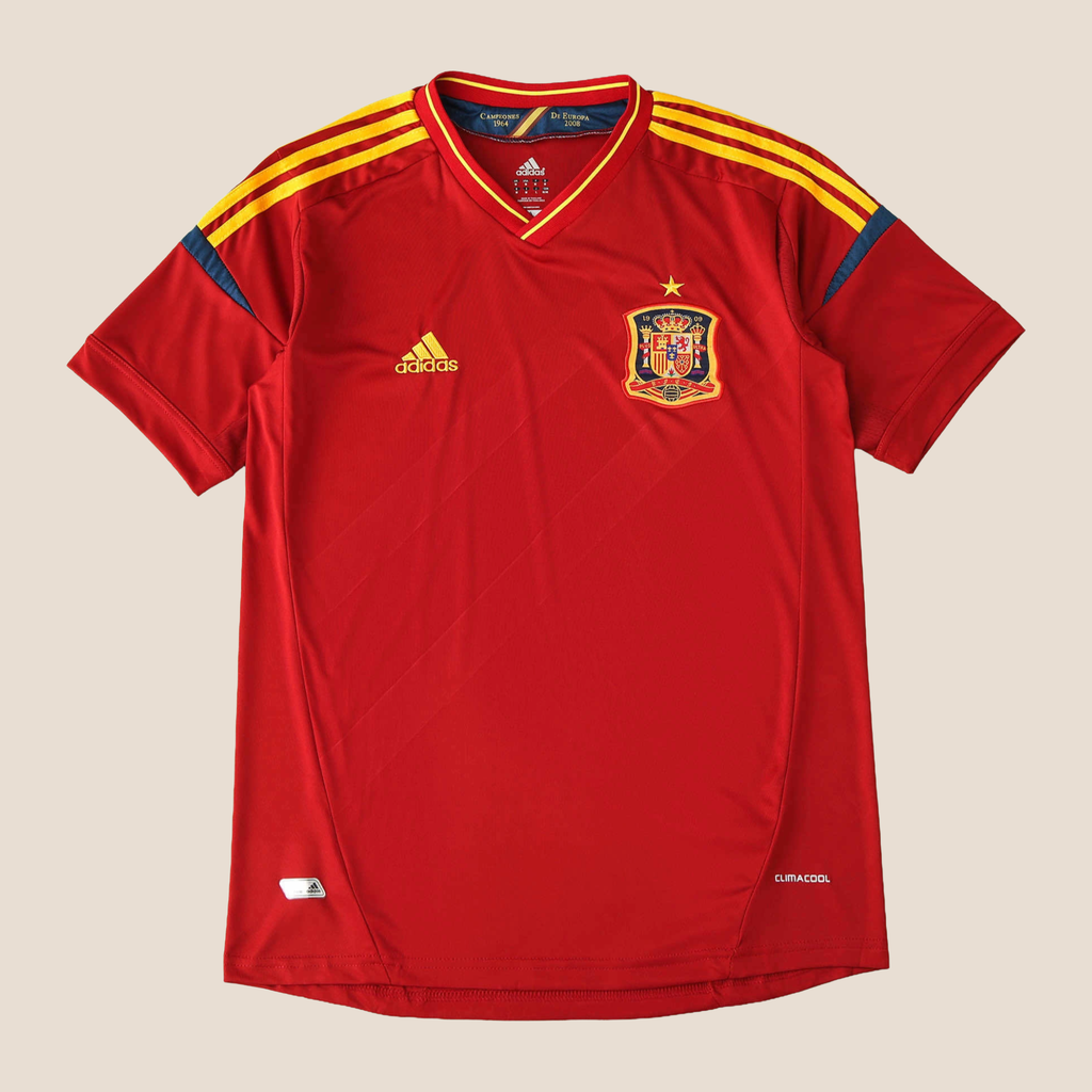Spain Retro Home 2012 Men's Shirt