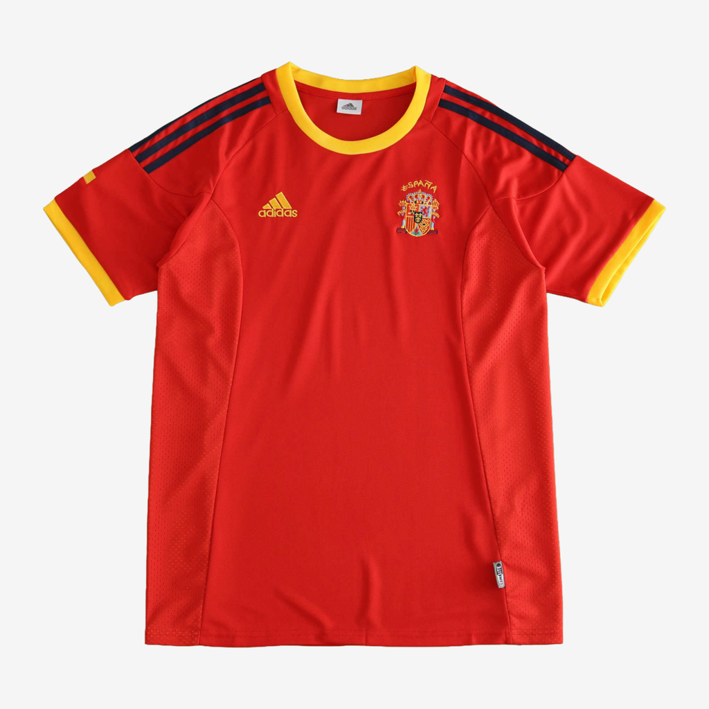 Spain Retro Home 2002 Men's Shirt