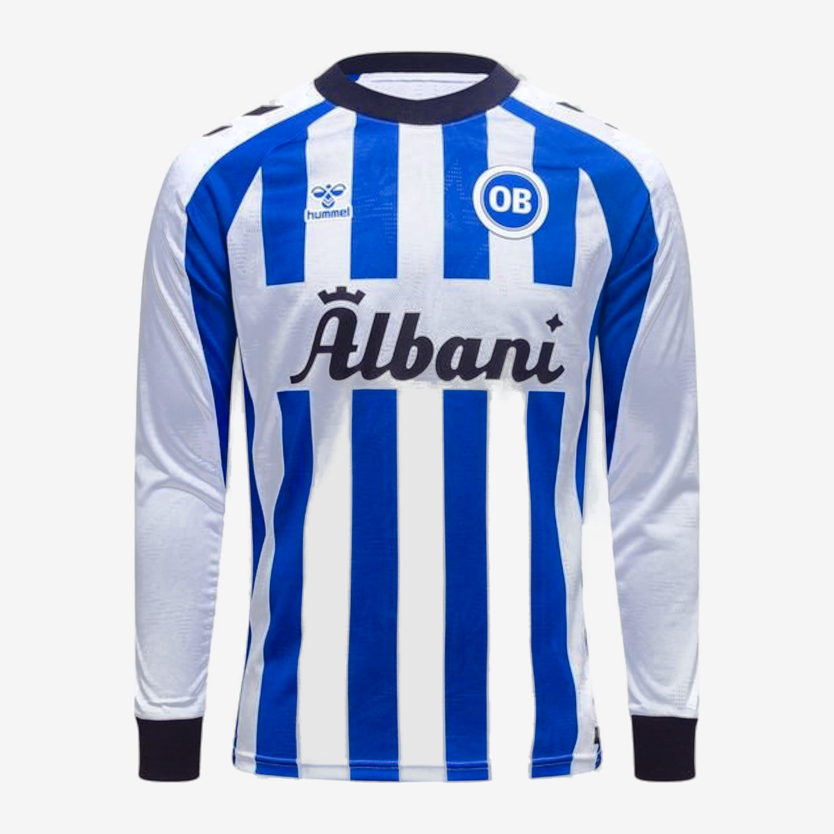OB Odense Home 26/27 Men's Long Sleeve Shirt