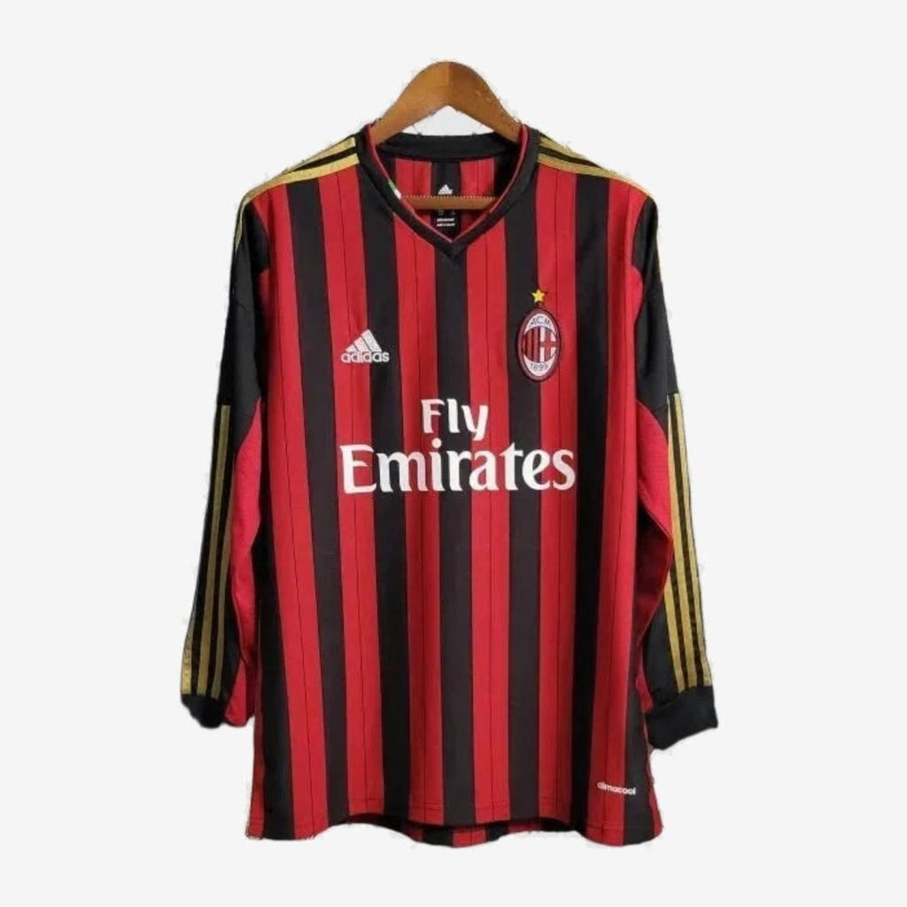 AC Milan Retro 13/14 Men's Long Sleeve Shirt