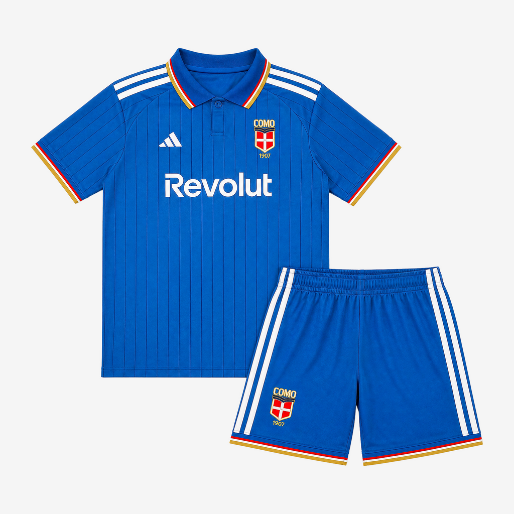 Como 1907 Home 26/27 Kids Shirt Kit