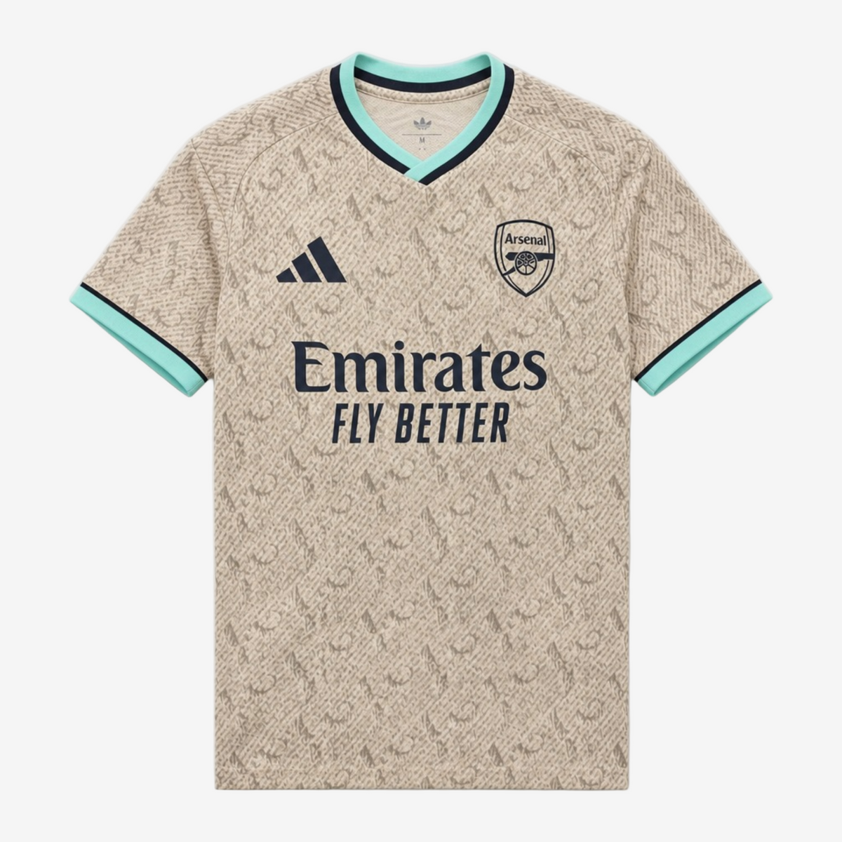 Arsenal Special Edition 26/27 Player Edition Shirt · Beige & Mint