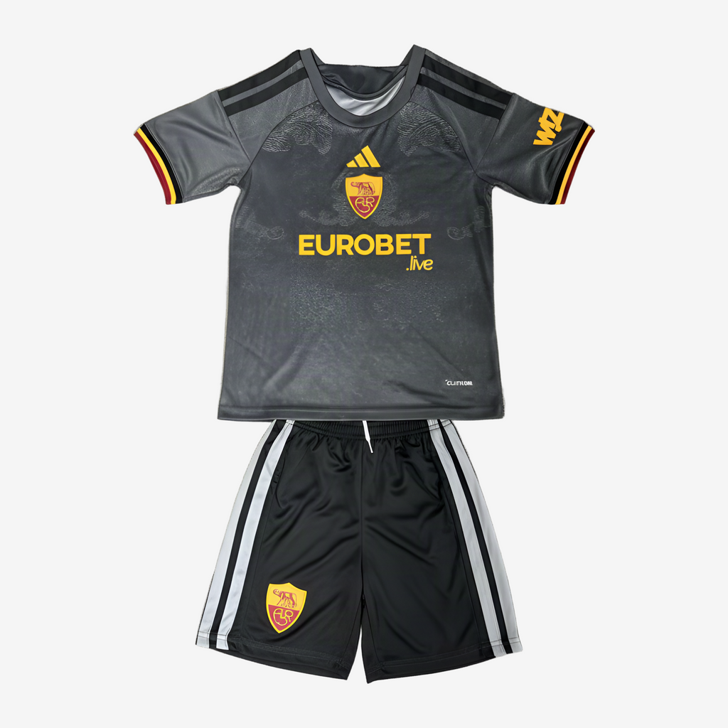 Roma Third 26/27 Kids Shirt Kit