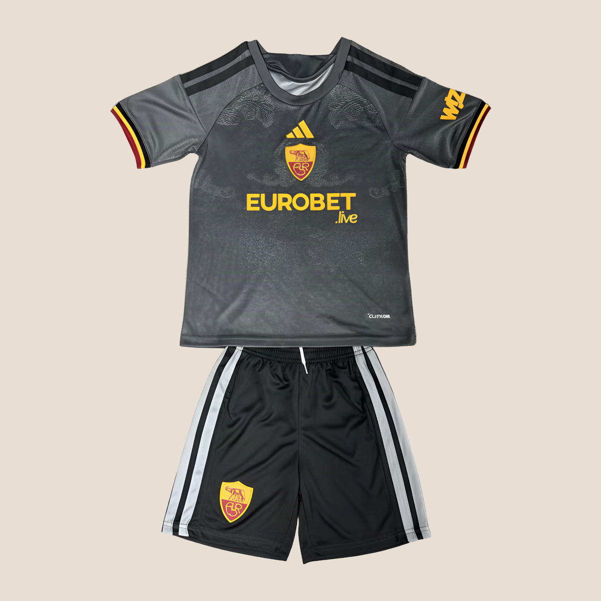 Roma Third 26/27 Kids Shirt Kit