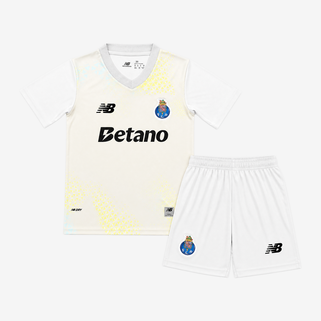 Porto Goalkeeper 26/27 Kids Shirt Kit - White