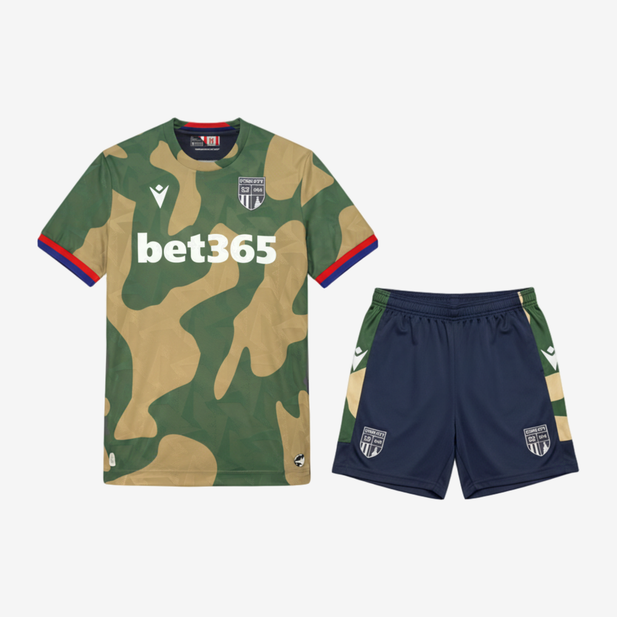 Stoke City Away 26/27 Kids Shirt Kit