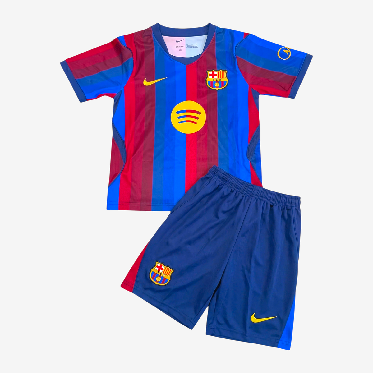 Barcelona Home 26/27 Kids Shirt Kit