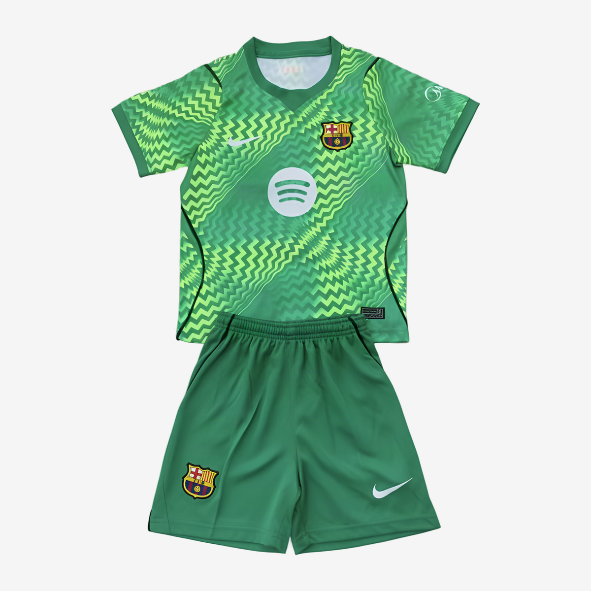 Barcelona Goalkeeper 26/27 Kids Shirt Kit - Green