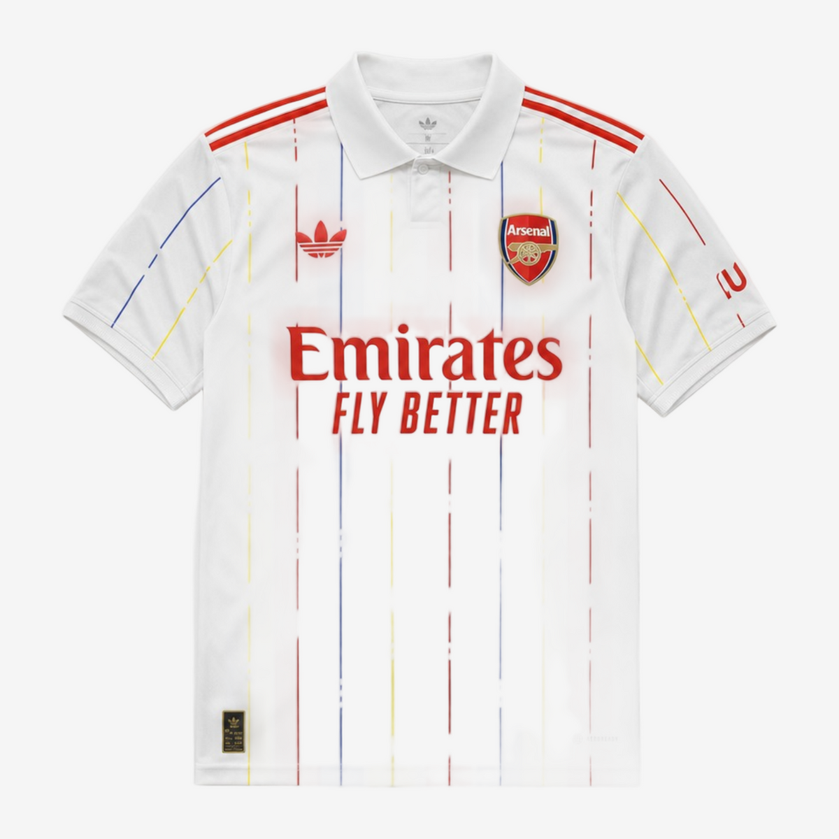 Arsenal Special Edition 26/27 Player Edition Shirt · White Pinstripe
