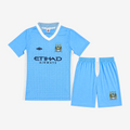 Manchester City Retro Home 11/12 Kids Shirt Kit