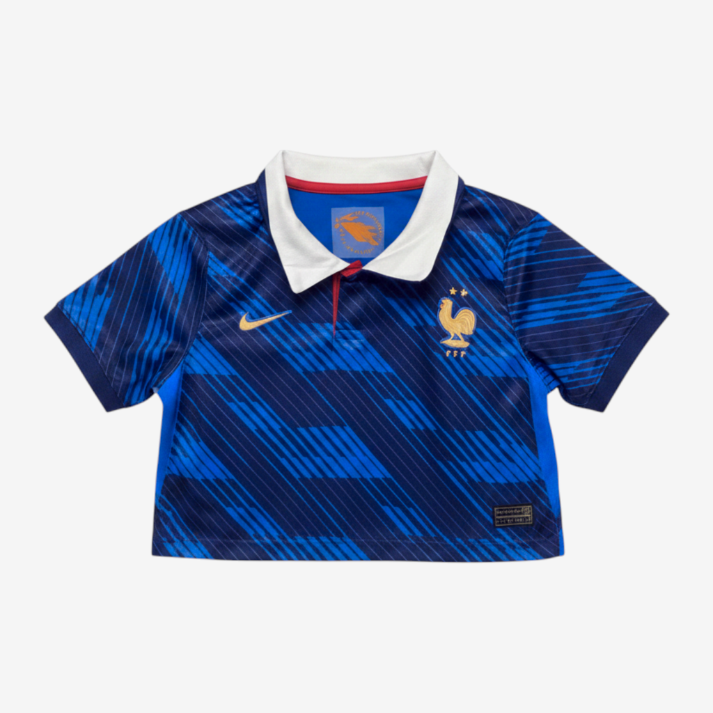France Home 26/27 Women's Crop Tank Top