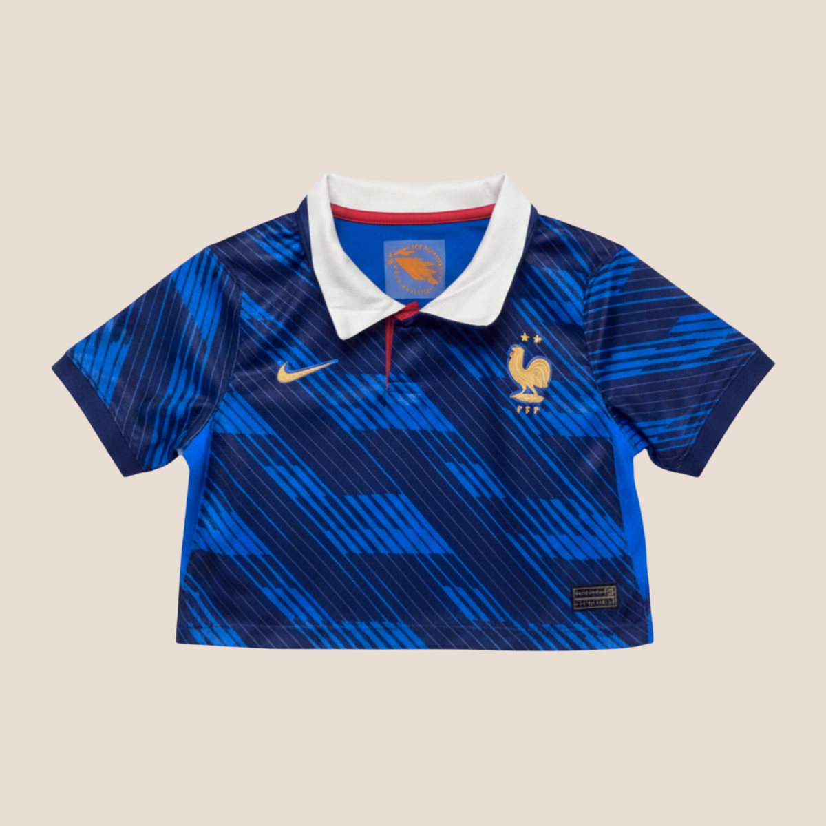 France Home 26/27 Women's Crop Tank Top
