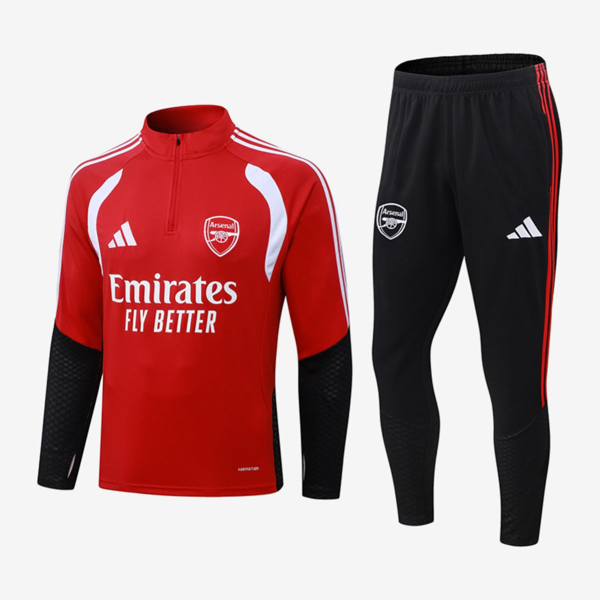 Arsenal Training Suit 26/27 - Red and Black