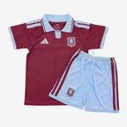 Aston Villa Home 26/27 Kids Shirt Kit
