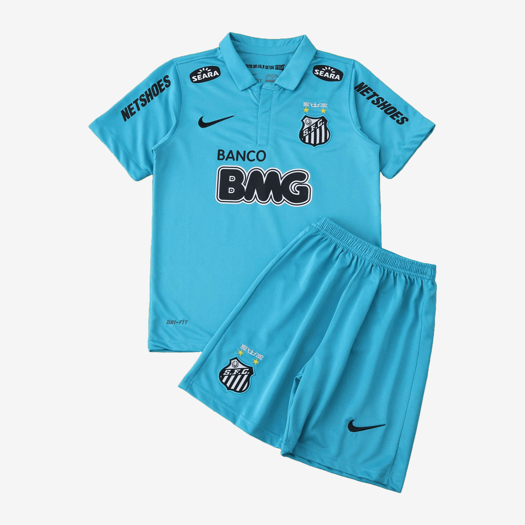 Santos Retro Away 12/13 Kids Shirt Kit