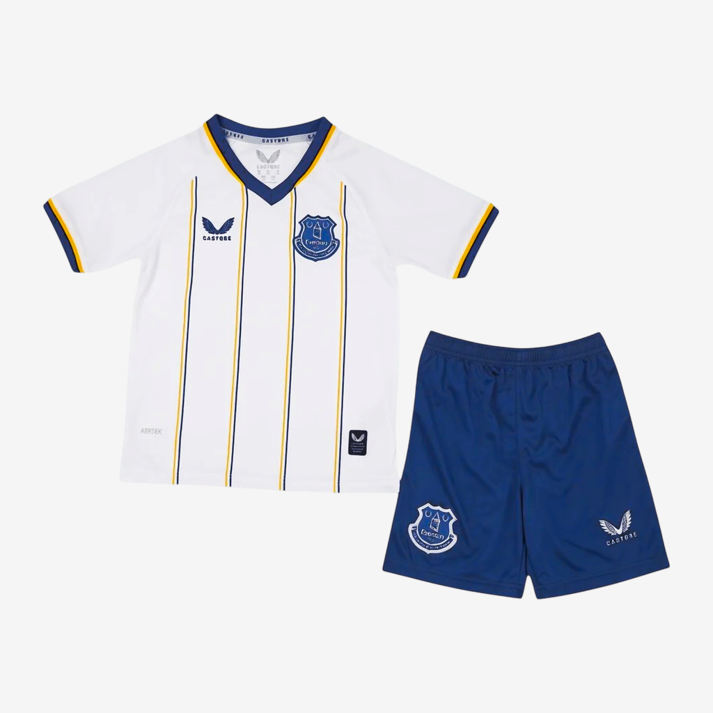 Everton Away 26/27 Kids Shirt Kit