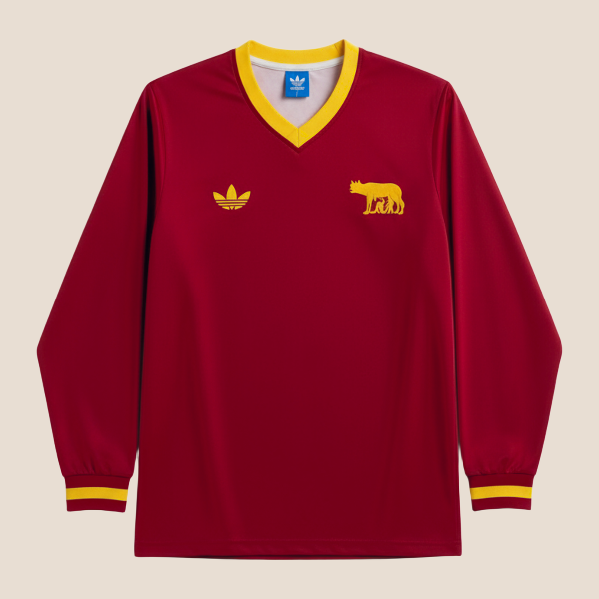 Roma Centenary 26/27 Men's Long Sleeve Shirt