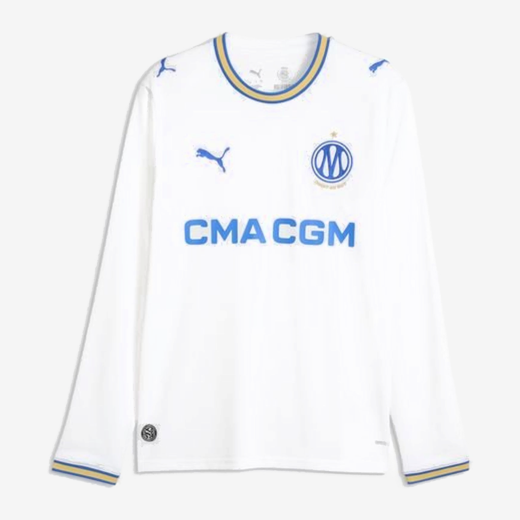 Marseille Home 26/27 Men's Long Sleeve Shirt
