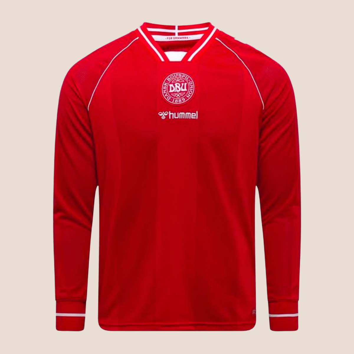 Denmark Home 26/27 Men's Long Sleeve Shirt