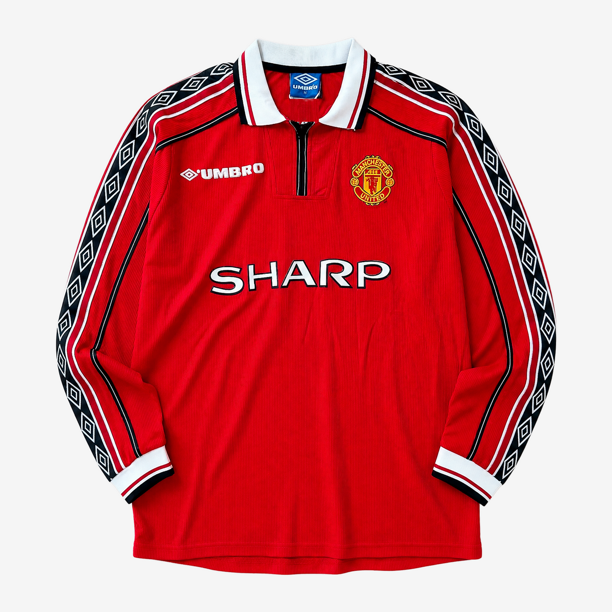 Manchester United Retro Home 98/99 Men's Long Sleeve Shirt