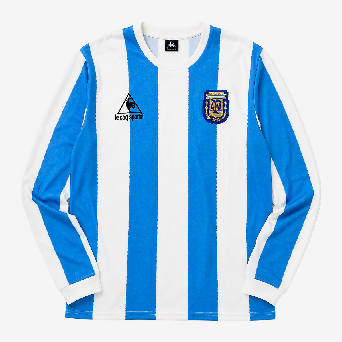 Argentina Retro Home 1986 Men's Long Sleeve Shirt