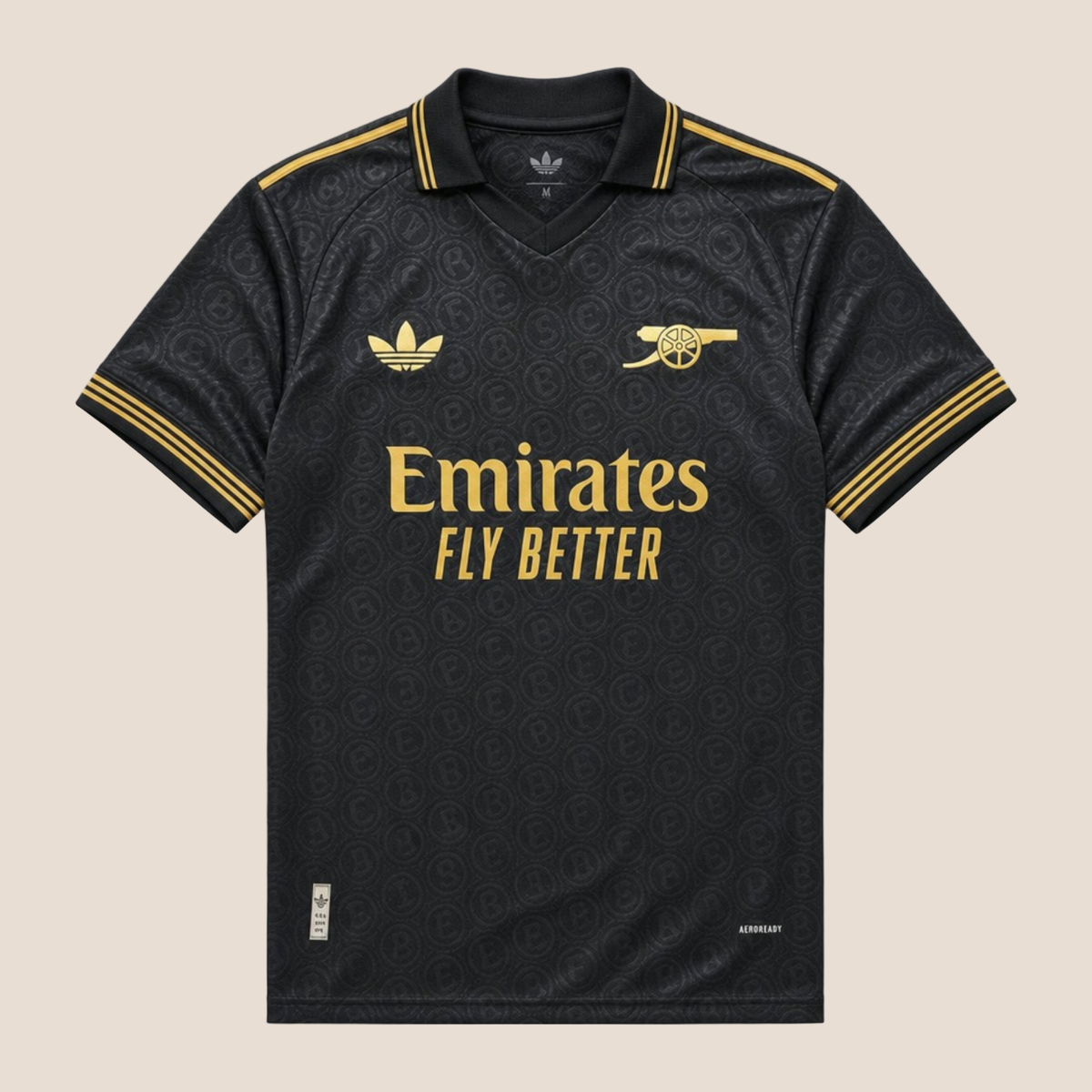 Arsenal Special Edition 26/27 Player Edition Shirt · Black & Gold