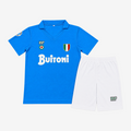 Napoli Retro Home 86/87 Kids Shirt Kit