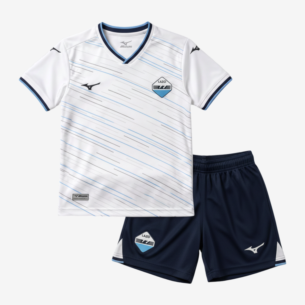 Lazio Away 26/27 Kids Shirt Kit