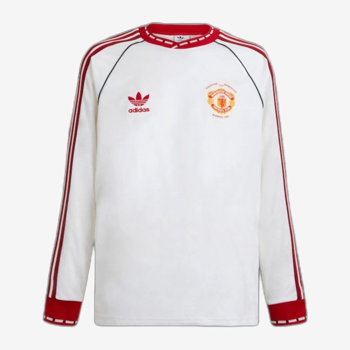 Manchester United Retro Away 1991 Men's Long Sleeve Shirt