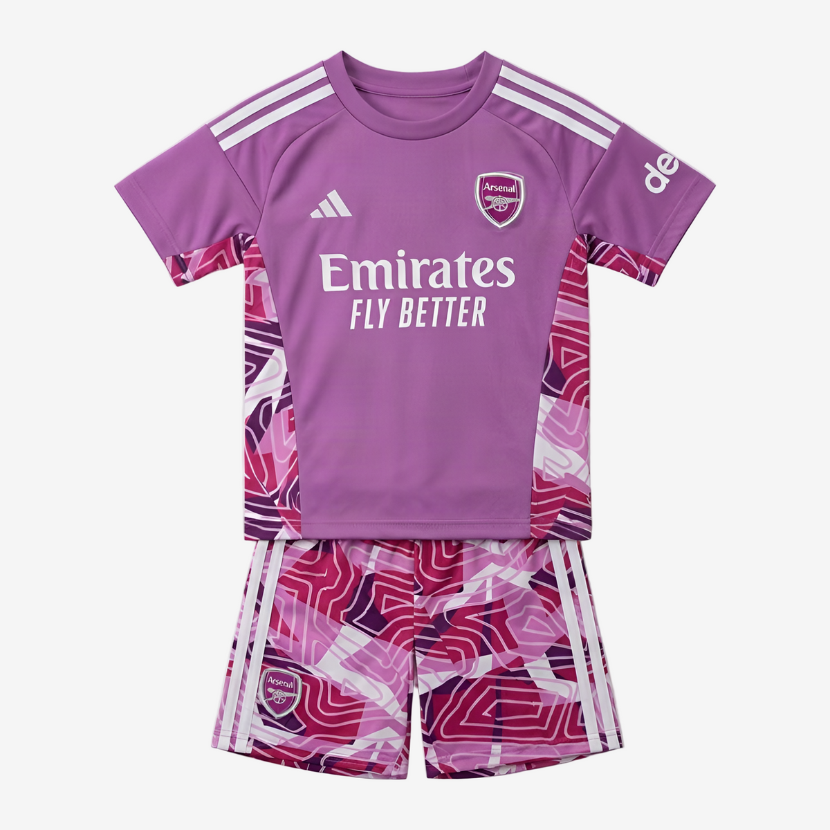 Arsenal Goalkeeper 26/27 Kids Shirt Kit - Pink