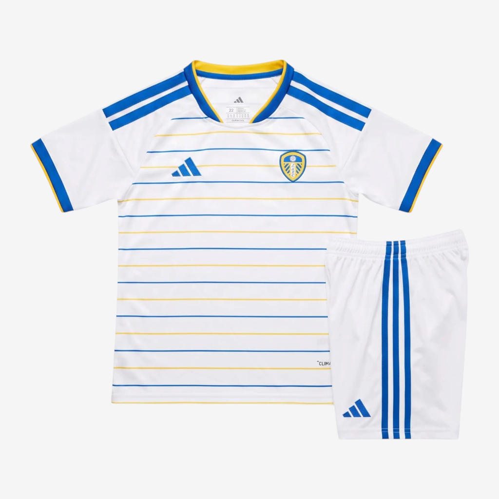 Leeds United Home 26/27 Kids Shirt Kit