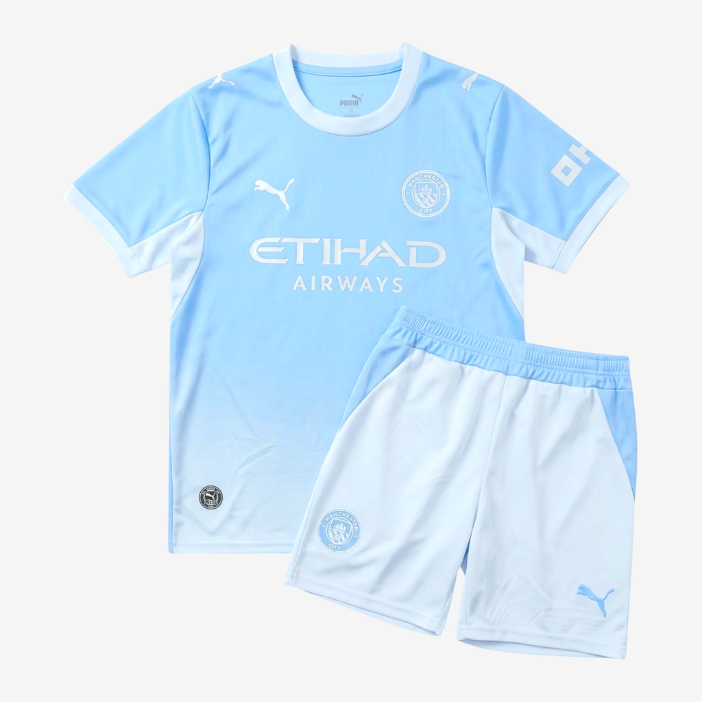 Manchester City Home 26/27 Kids Shirt Kit