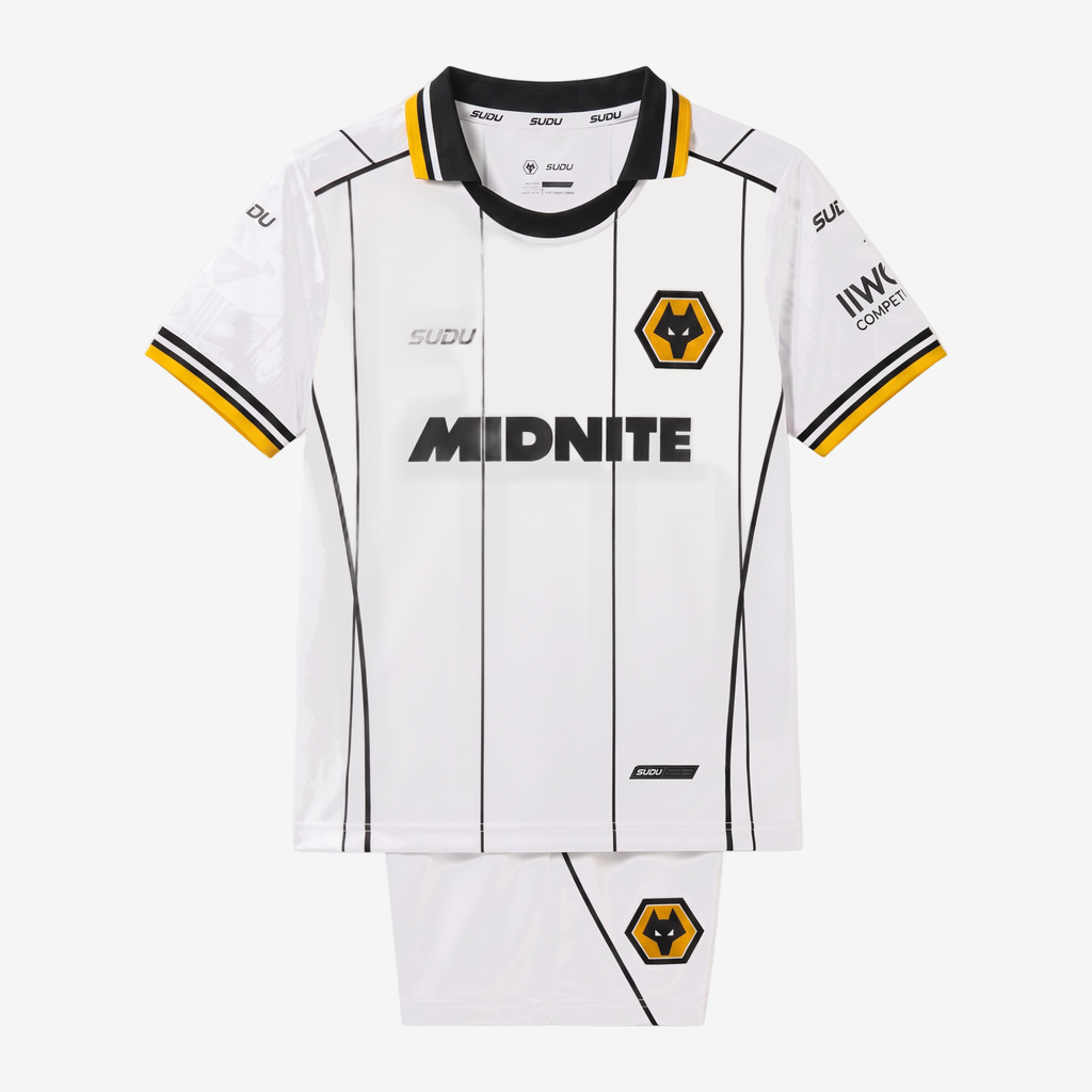 Wolves Away 26/27 Kids Shirt Kit