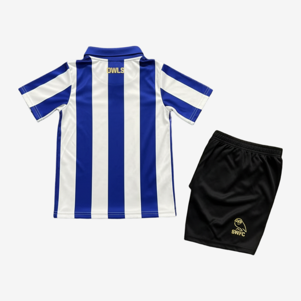 Sheffield Wednesday Home 26/27 Kids Shirt Kit