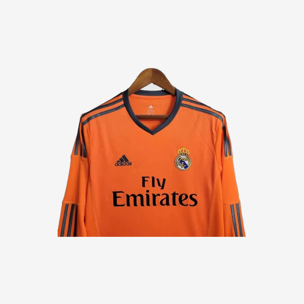 Real Madrid Retro Away 13/14 Men's Long Sleeve Shirt