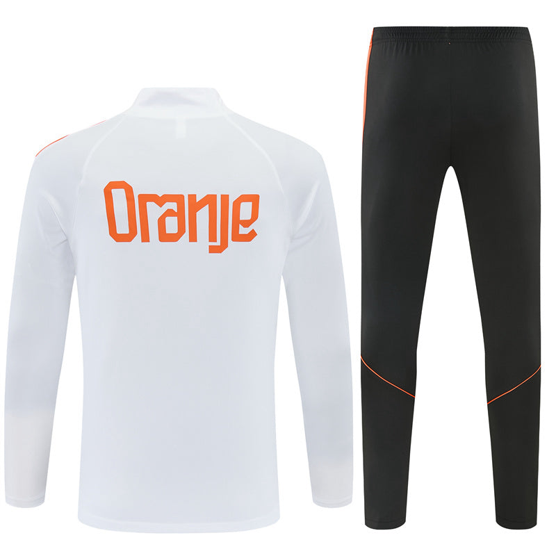 Netherlands Training Suit 26/27 - White