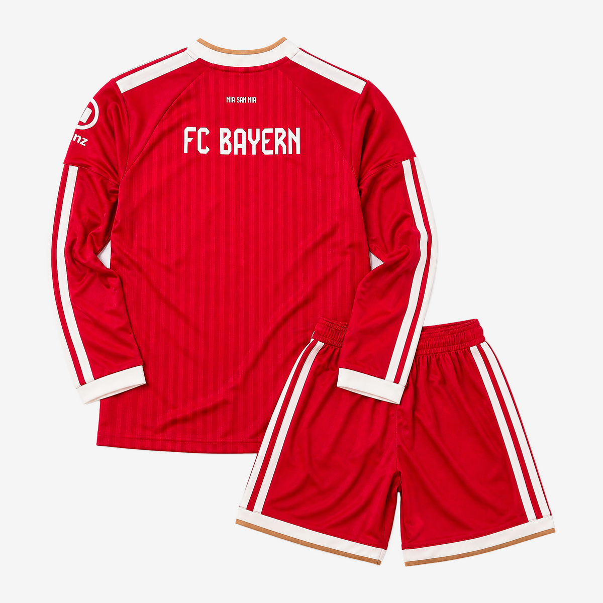 Bayern Munich Home 26/27 Kids Long Sleeve Shirt Kit