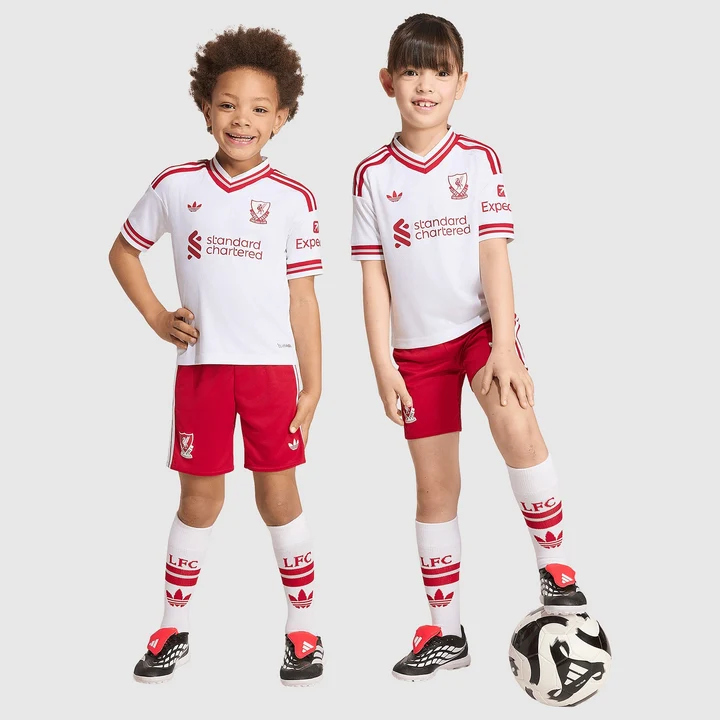Liverpool Away 26/27 Kids Shirt Kit