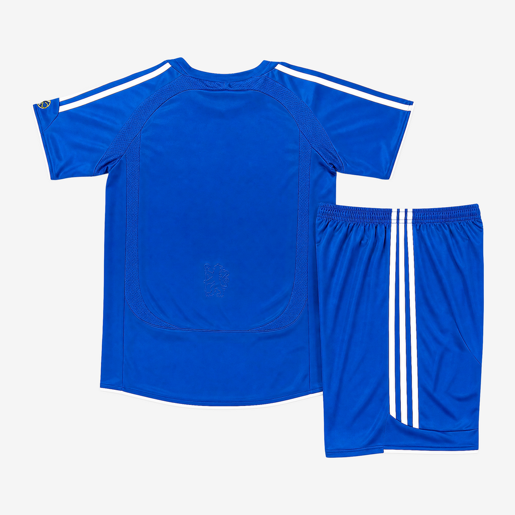 Chelsea Retro Home 06/07 Kids Shirt Kit