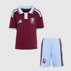Aston Villa Home 26/27 Kids Shirt Kit