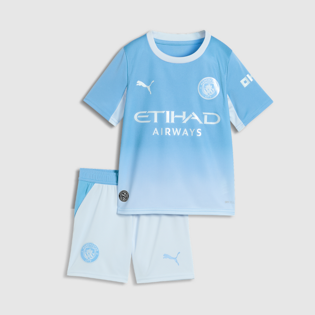 Manchester City Home 26/27 Kids Shirt Kit