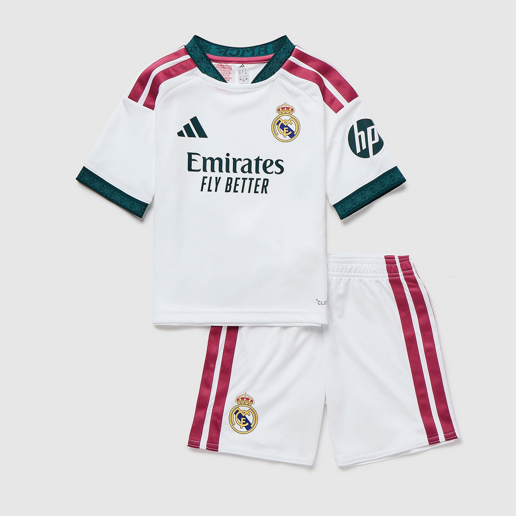 Real Madrid Home 26/27 Kids Shirt Kit