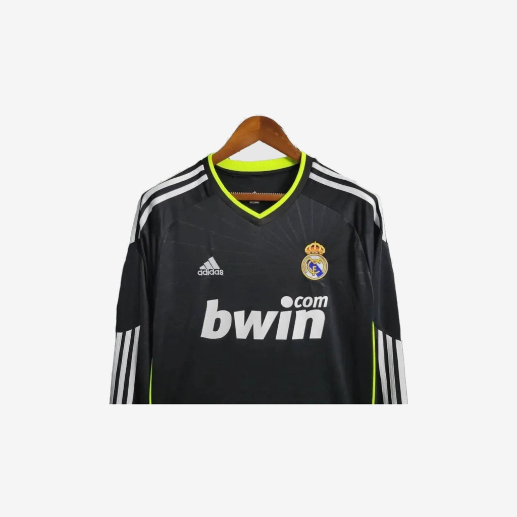 Real Madrid Retro Away 10/11 Men's Long Sleeve Shirt
