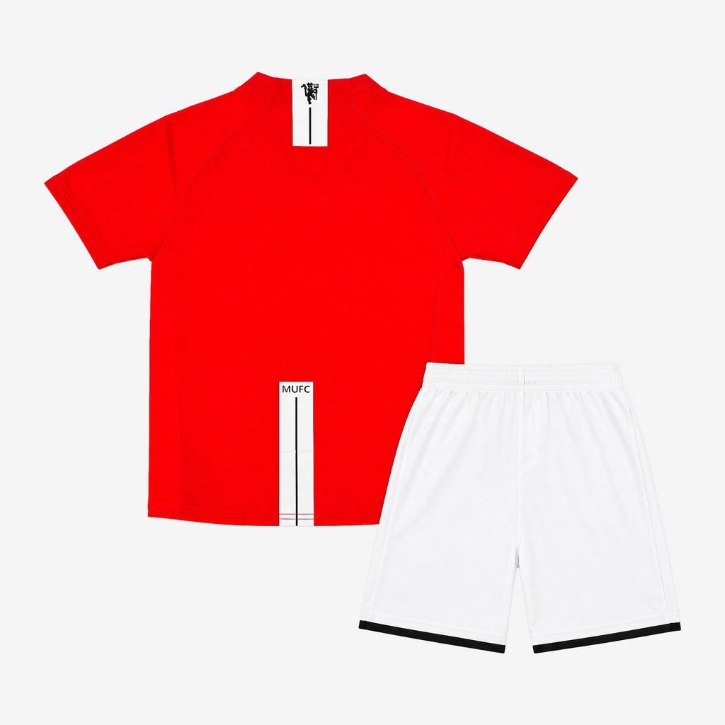 Manchester United Retro Home 07/08 Kids Shirt Kit