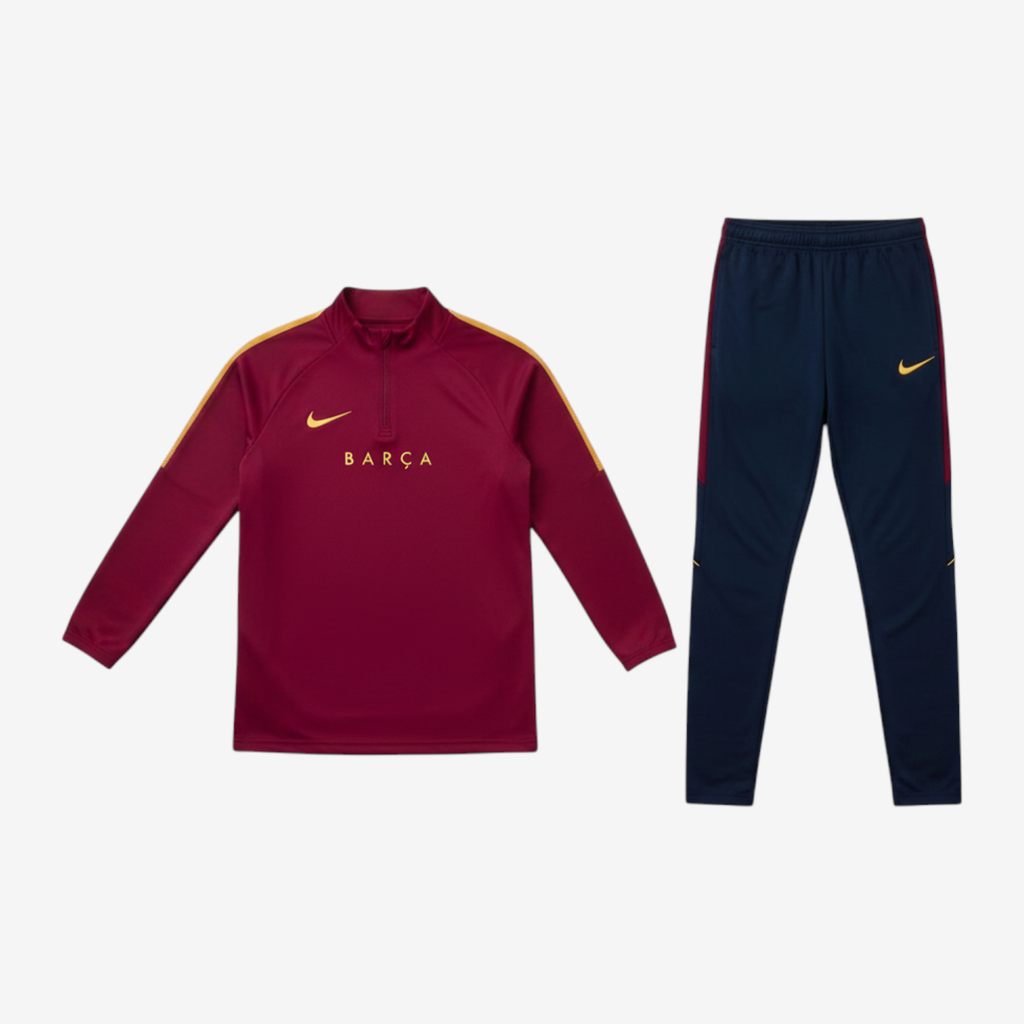 Barcelona Kids Tracksuit 26/27 - Claret